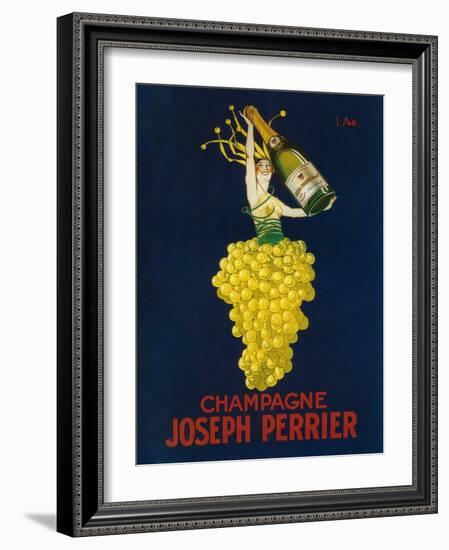 France - Joseph Perrier Champagne Promotional Poster-Lantern Press-Framed Premium Giclee Print