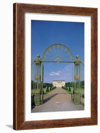 France, Loire Valley, Saint-Barthelemy D'Anjou, Pignerolle Castle-null-Framed Giclee Print