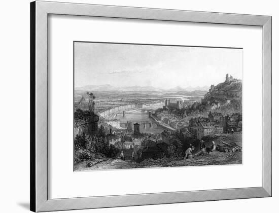 France Lyon-Thomas Allom-Framed Art Print