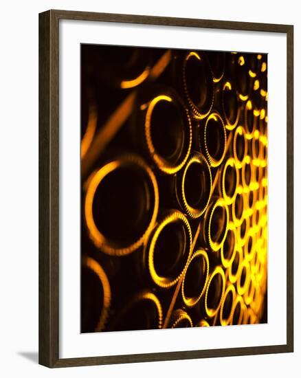 France, Marne, Champagne Region, Epernay, Moet and Chandon Champagne Winery, Champagne Cellars-Walter Bibikow-Framed Photographic Print