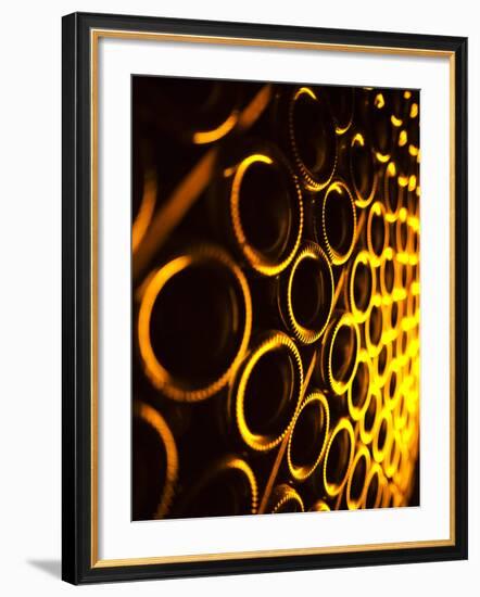 France, Marne, Champagne Region, Epernay, Moet and Chandon Champagne Winery, Champagne Cellars-Walter Bibikow-Framed Photographic Print