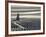 France, Marne, Champagne Region, Mont Aime, Elevated View of Vineyards and Fields-Walter Bibikow-Framed Photographic Print