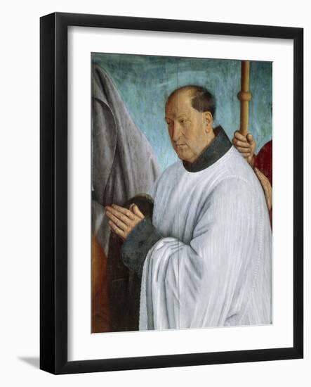 France, Nouans-Les-Fontaines, St Martin's Church, Pieta, 1474-Jean Fouquet-Framed Giclee Print