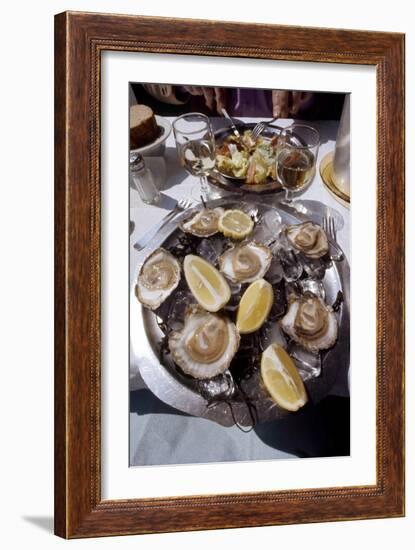 France: Oysters-null-Framed Giclee Print