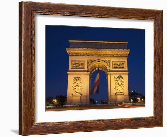 France, Paris, Arc De Triomphe-Steve Vidler-Framed Photographic Print