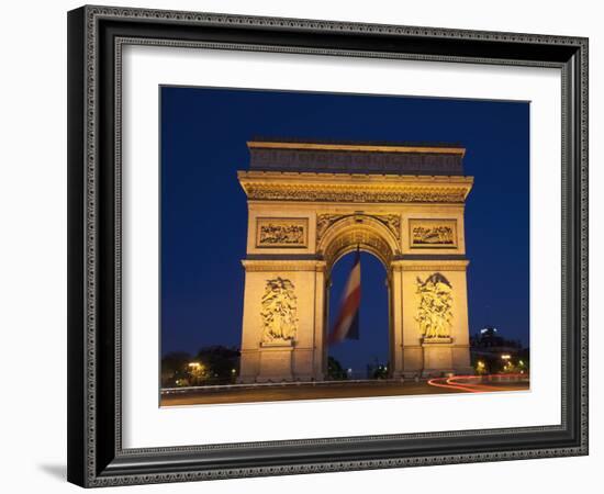 France, Paris, Arc De Triomphe-Steve Vidler-Framed Photographic Print