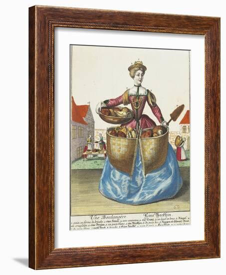 France, Paris, Bakery-null-Framed Giclee Print