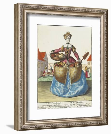 France, Paris, Bakery-null-Framed Giclee Print