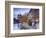 France, Paris, Cathedral Notre Dame Cathedral and Ile St-Louis, Dawn-Walter Bibikow-Framed Photographic Print