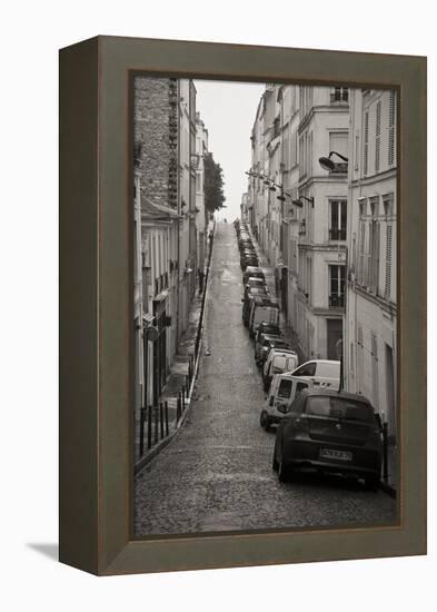 France, Paris. City Street Scene-Bill Young-Framed Premier Image Canvas