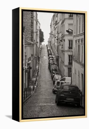 France, Paris. City Street Scene-Bill Young-Framed Premier Image Canvas