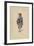 France, Paris, Costume Sketch for Count Di Luna in the Troubadour-null-Framed Giclee Print