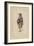 France, Paris, Costume Sketch for Count Di Luna in the Troubadour-null-Framed Giclee Print