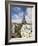 France, Paris, Eiffel Tower, View over Rooftops-Gavin Hellier-Framed Photographic Print