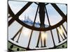 France, Paris, Musee D'Orsay, Giant Ornamental Clock and Basilique Du Sacre Coeur-Shaun Egan-Mounted Photographic Print