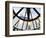 France, Paris, Musee D'Orsay, Giant Ornamental Clock and Basilique Du Sacre Coeur-Shaun Egan-Framed Photographic Print