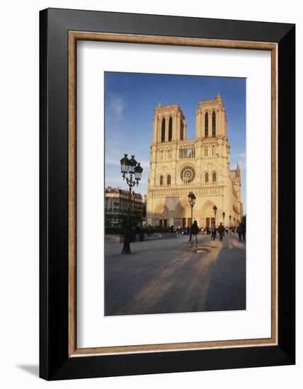 France, Paris Notre-Dame, Cathedral Place De La Parvis-David Barnes-Framed Photographic Print