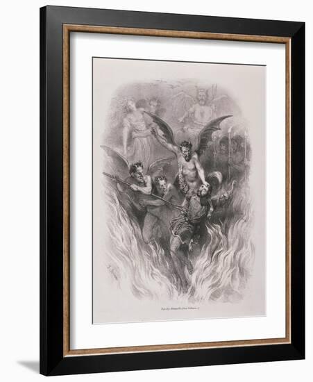 France, Paris, the Damnation of Faust-Henri Fantin-Latour-Framed Giclee Print