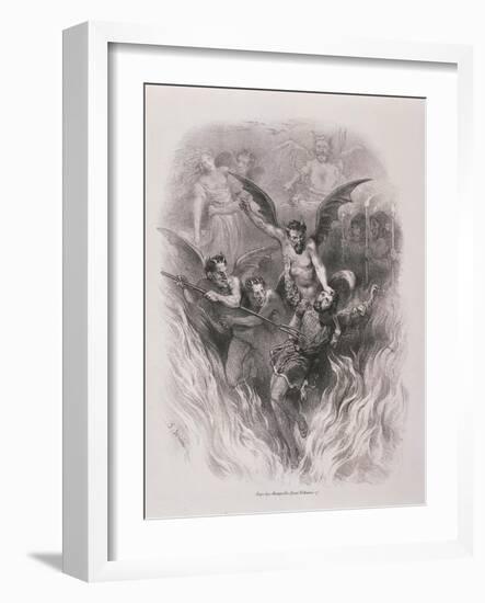 France, Paris, the Damnation of Faust-Henri Fantin-Latour-Framed Giclee Print