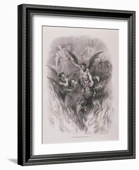 France, Paris, the Damnation of Faust-Henri Fantin-Latour-Framed Giclee Print