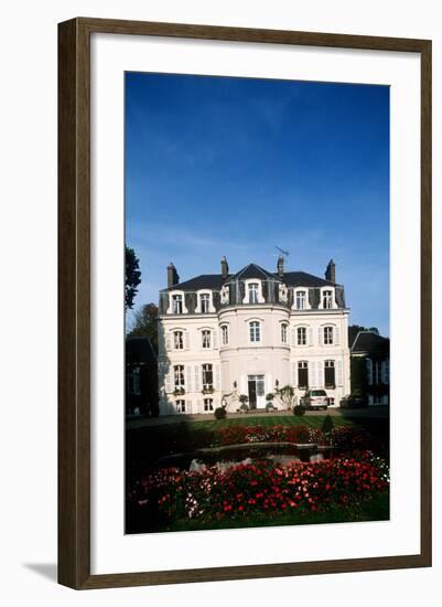 France, Pas-De-Calais, Hesdin-L’Abbé Castle of Hesdin-L'Abbé-null-Framed Giclee Print