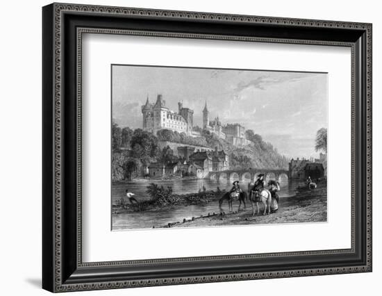 France Pau-Thomas Allom-Framed Photographic Print