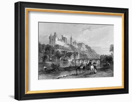 France Pau-Thomas Allom-Framed Photographic Print