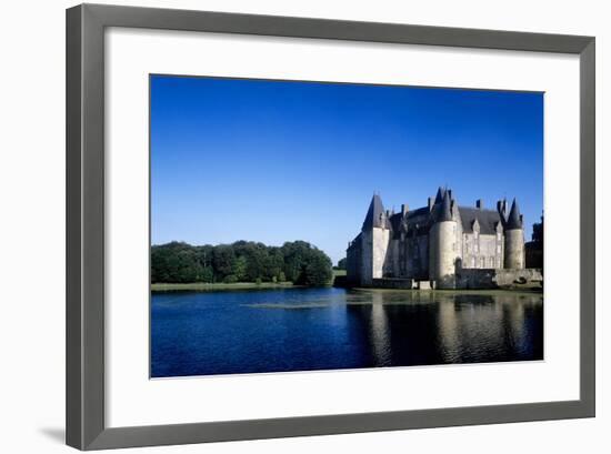 France, Pays De La Loire, Mesanger, Rocher Medieval Castle-null-Framed Giclee Print