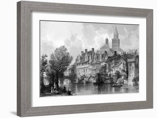 France Perigueux-Thomas Allom-Framed Art Print