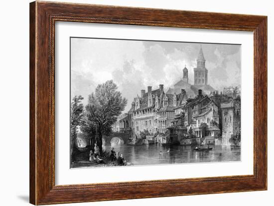 France Perigueux-Thomas Allom-Framed Art Print