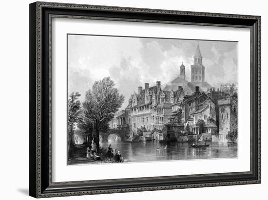 France Perigueux-Thomas Allom-Framed Art Print