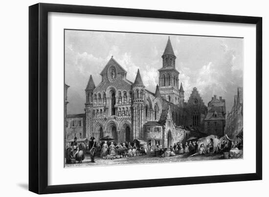 France Poitiers-Thomas Allom-Framed Art Print