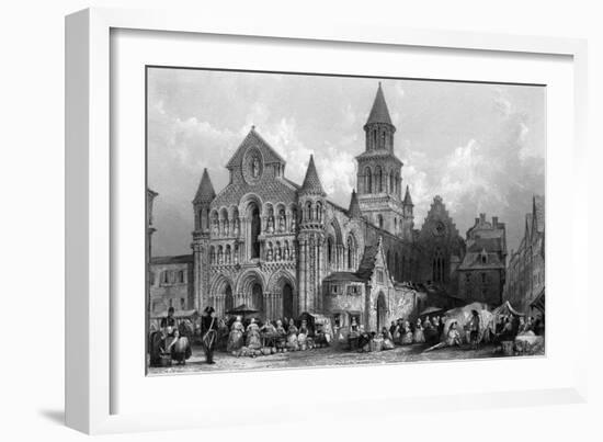 France Poitiers-Thomas Allom-Framed Art Print