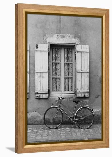 France, Poitou Charentes Bike Marans-Walter Bibikow-Framed Premier Image Canvas