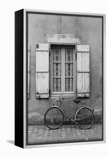France, Poitou Charentes Bike Marans-Walter Bibikow-Framed Premier Image Canvas