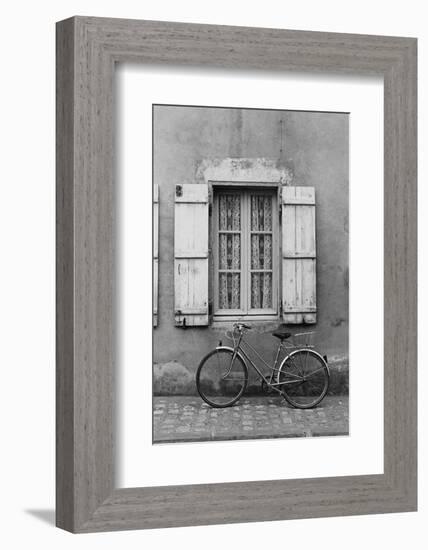 France, Poitou Charentes Bike Marans-Walter Bibikow-Framed Photographic Print