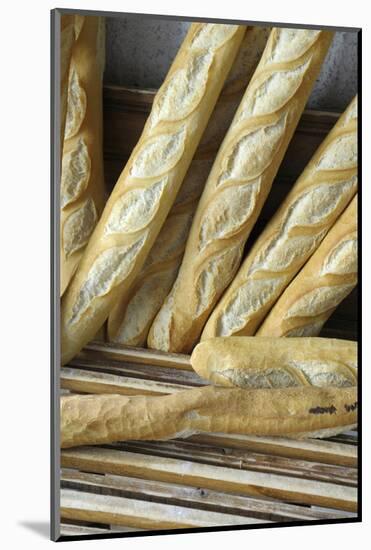 France, Provence Alpes Cote Dazur, Vaucluse, Lourmarin. Baguettes-Kevin Oke-Mounted Photographic Print