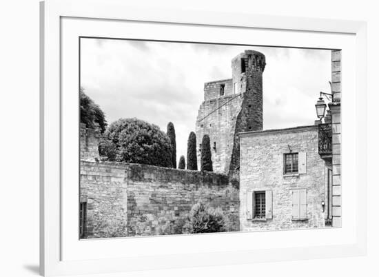 France Provence B&W Collection - Duché d'Uzès-Philippe Hugonnard-Framed Photographic Print