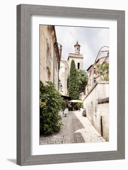 France Provence Collection - Street Scene III - Uzès-Philippe Hugonnard-Framed Photographic Print