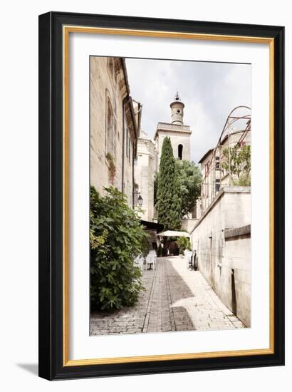 France Provence Collection - Street Scene III - Uzès-Philippe Hugonnard-Framed Photographic Print