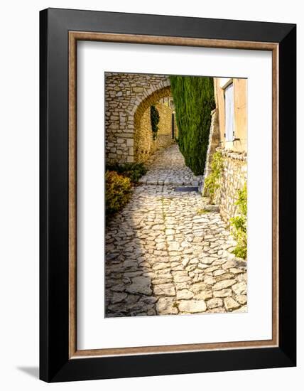 France, Provence. Joucas walkway and arch-George Theodore-Framed Photographic Print