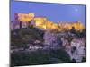 France, Provence, Les Baux-De-Provence at Dusk-Shaun Egan-Mounted Photographic Print