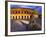 France, Provence, Nimes, Roman Ampitheatre, Toreador Statue at Dusk-Shaun Egan-Framed Photographic Print