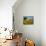 France, Provence, Old Farm House in Field of Sunflowers-Terry Eggers-Mounted Photographic Print displayed on a wall