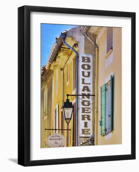 France, Provence, Orange, Boulangerie Sign-Shaun Egan-Framed Photographic Print