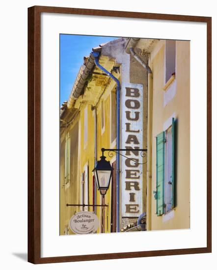 France, Provence, Orange, Boulangerie Sign-Shaun Egan-Framed Photographic Print