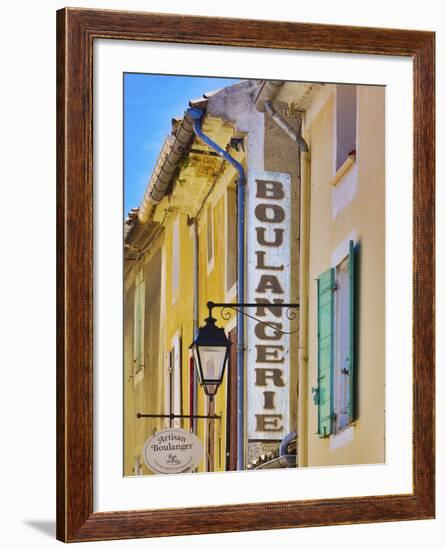 France, Provence, Orange, Boulangerie Sign-Shaun Egan-Framed Photographic Print