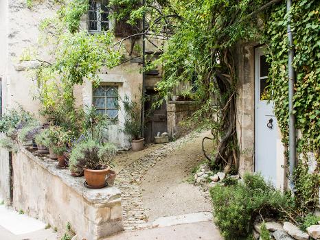 France, Provence. the Village of Lacoste' Photographic Print - Julie Eggers  | Art.com