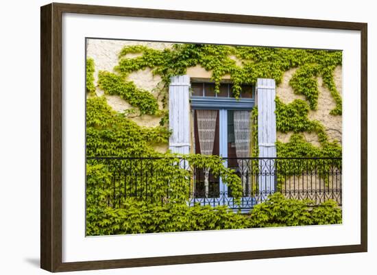 France, Provence, Vaucluse, Saint-Saturnin-L?s-Apt, Architecture Detail-Udo Siebig-Framed Photographic Print