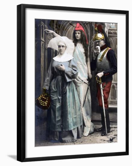 France !!! Quo Vadis?, French WWI Postcard, 1914-1918-null-Framed Giclee Print